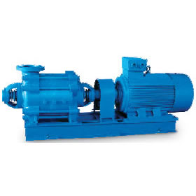 MD單吸多級節段式離心泵，供輸送不含固體顆粒的清水及物理化學性質類似于清水的液體.